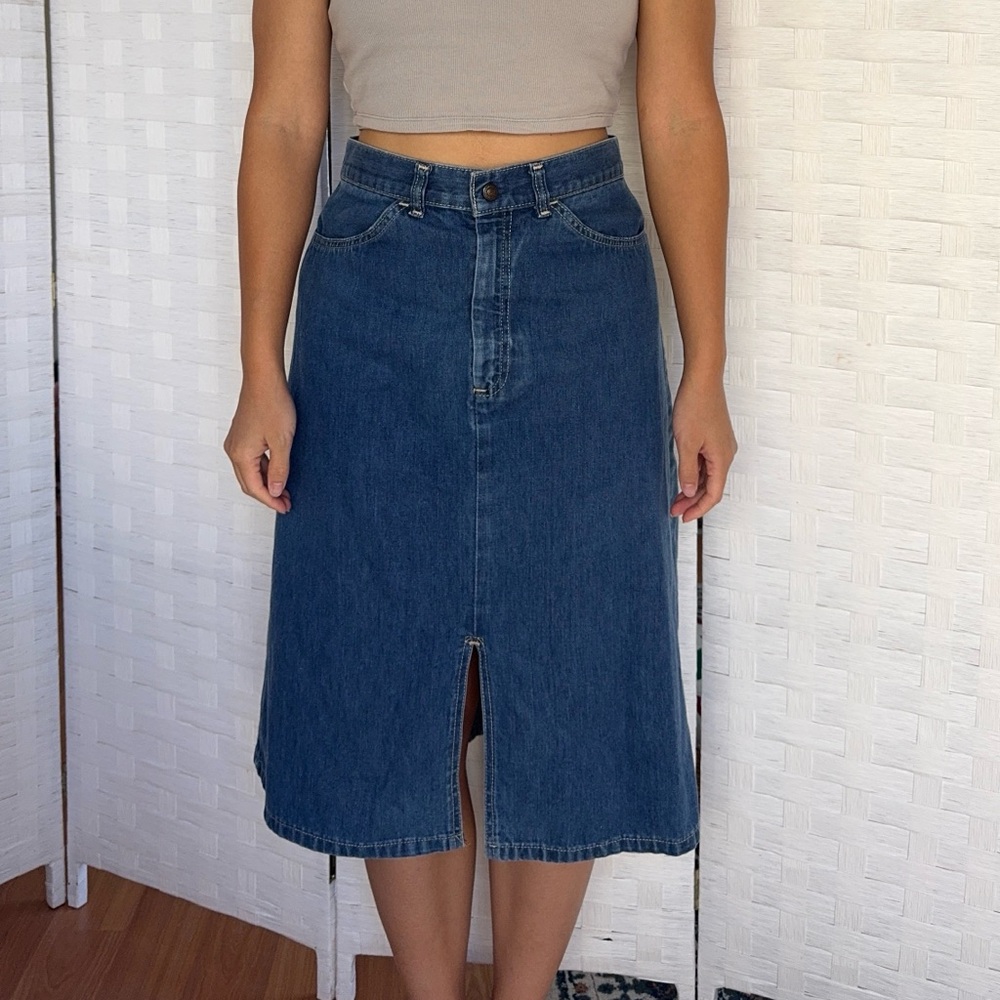 Levi's Denim Midi Skirt